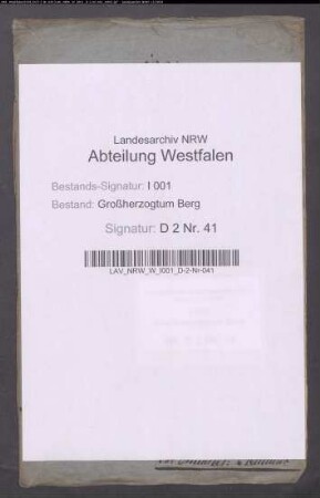 Verpachtung und Reparatur des Hospitalhauses zur Rentei Cappenberg gehörig