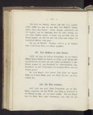 108. Die Ehre verlaufen.