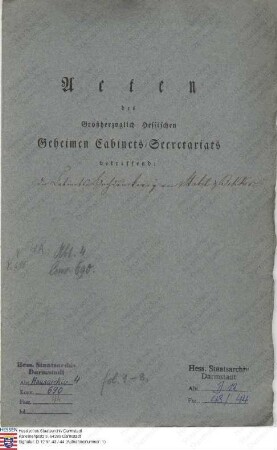 Stahl, Carl und Bekker, Ernst, Kabinettsbuchdrucker in Darmstadt