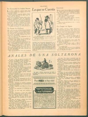 Anales de una solterona
