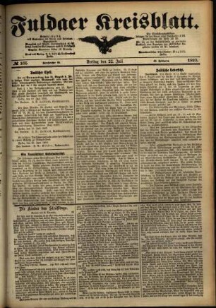 Ausgabe vom Freitag, den 22. Juli 1910.