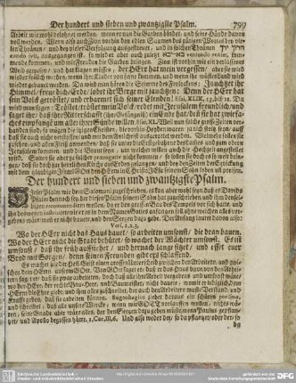 Der hundert und sieben und zwantzigste Psalm