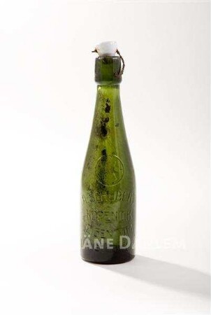 Flasche der Firma "A. Schubert"