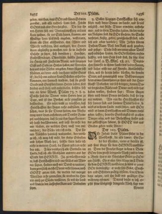 1436-1472, 102. Psalm - 107. Psalm