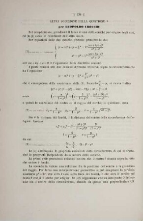 Altra soluzione della quistione 8.