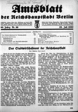 1939,30: Nr. 30, 23. Juli 1939