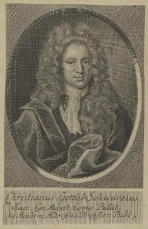Bildnis des Christianus Gottlieb Schwarz