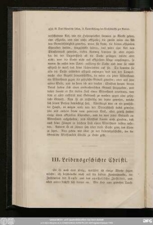 III. Leidensgeschichte Christi.