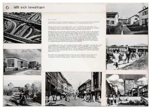 Nr. 12 ... läßt sich bewältigen (Werkbundkiste Stadtplanung - Aufgabe unserer Zeit, Schautafel)