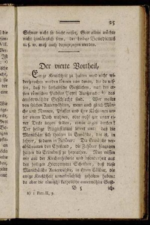 Der vierte Vortheil