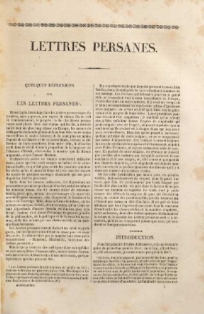 Oeuvres complètes de Montesquieu