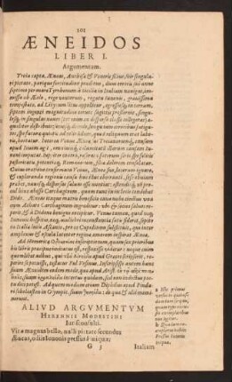 Aeneidos Liber ...