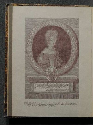 [Frontispiz]: [Catharina Regina von Greiffenberg, Porträt]