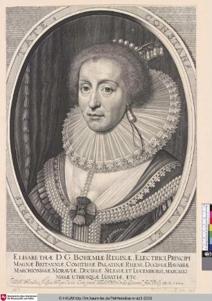 [Porträt Elisabeth, Königin von Böhmen]