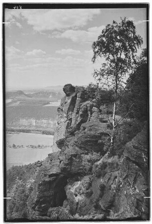 Mulattenkopf am Lilienstein
