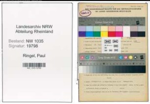 Entnazifizierung Paul Ringel , geb. 29.08.1919 (Angestellter)