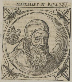 Bildnis von Papst Marcellvs II.