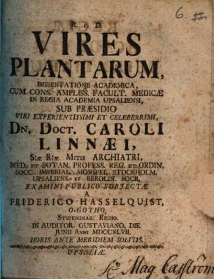 Vires plantarum