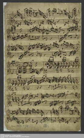 [Fantasie und Fuge c-Moll BWV 906] - Mus.2405-T-52 : [Fantasien und Fugen, Kl, BWV 906]; [für Cembalo]