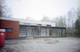 Kulturzentrum Wassermühle: Atelierhaus kurz vor der Fertigstellung