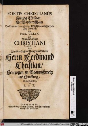 Fortis Christianus