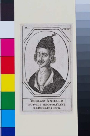 Porträt Tommaso Aniello d’Amalfi (Masaniello)