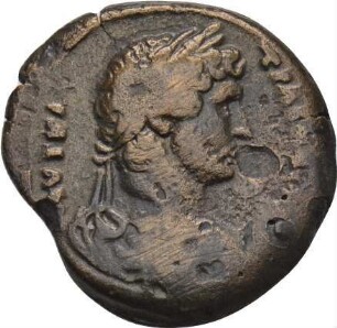Hadrian (117-138 n. Chr.): Alexandria / Ägypten, 129/130 n. Chr. – Diobol