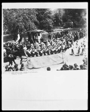 Ulm, Festzug 1898, Festwagen