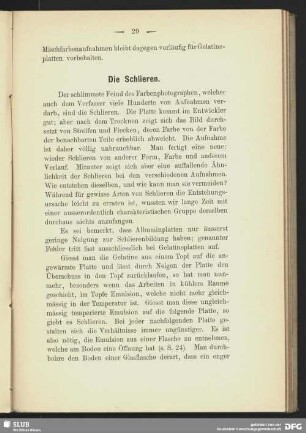 Die Schlieren