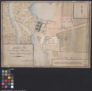 Spezialplan von den Gebäuden der Trothaischen Mühle