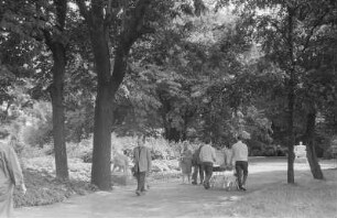 Skulpturenausstellung im Treptower Park in Berlin