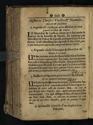 Histoires Choisies Vieilles & Nouvelles, morales & plaisantes