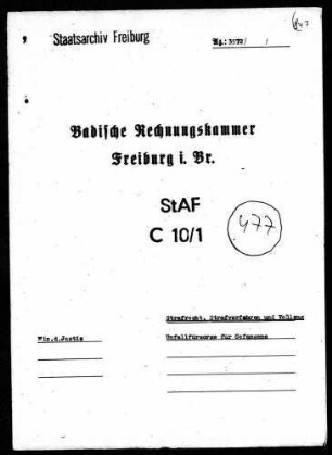 Unfallfürsorge für Gefangene