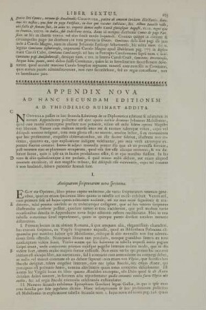 I. Antiquarum scripturarum nova specimina.