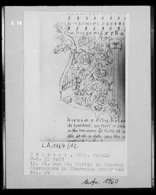 Codex II 1021, Hieronymus in Hieremiam prophetam