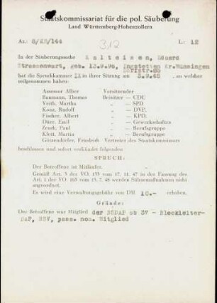 Kalteisen, Eduard