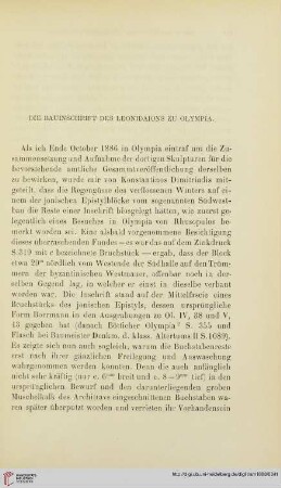 13: Die Bauinschrift des Leonidaions zu Olympia