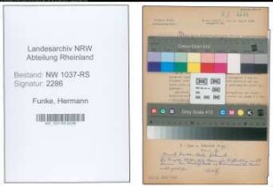 Entnazifizierung Hermann Funke , geb. 00.00.0000 (Justizinspektor)