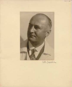 Arno Drescher, Portrait im Dreiviertelprofil