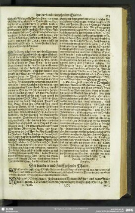 Auslegung des hundert und fünfzehenden Psalms