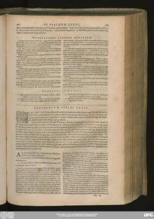 Argumentum Psalmi LXXVI.