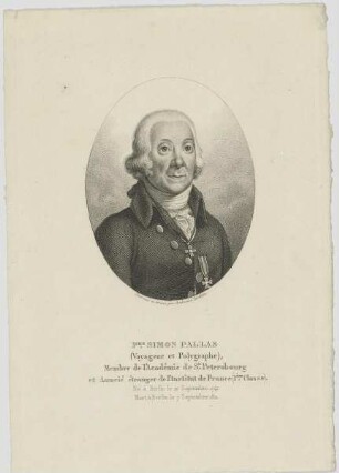 Bildnis des Pre. Simon Pallas