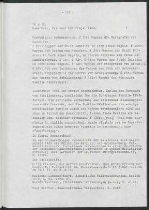 78 A 13. Hans Mair, Das Buch von Troja. 1464