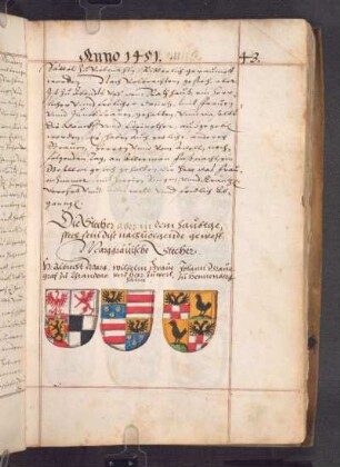 Wappen des Turniers 1451