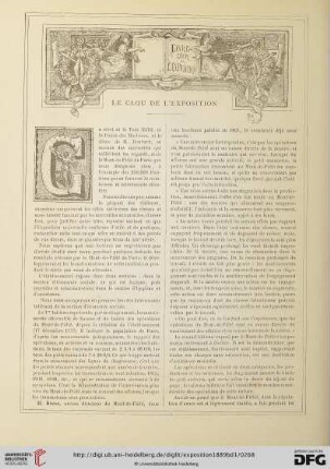 Le clou de l'exposition