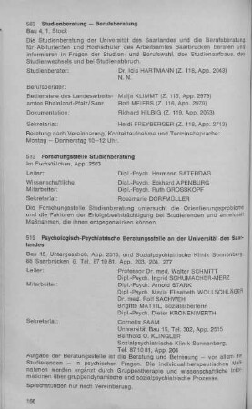 Forschungsstelle Studienberatung