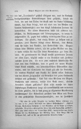 Richard Wagner und seine Recensenten.
