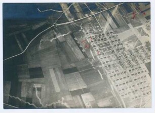 Foto der feindlichen Batterie 53 in Grenay (Luftbild)