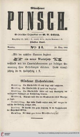 Nro. 14 (28. März 1852)