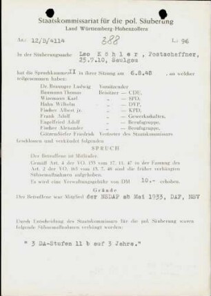 Köhler, Leo